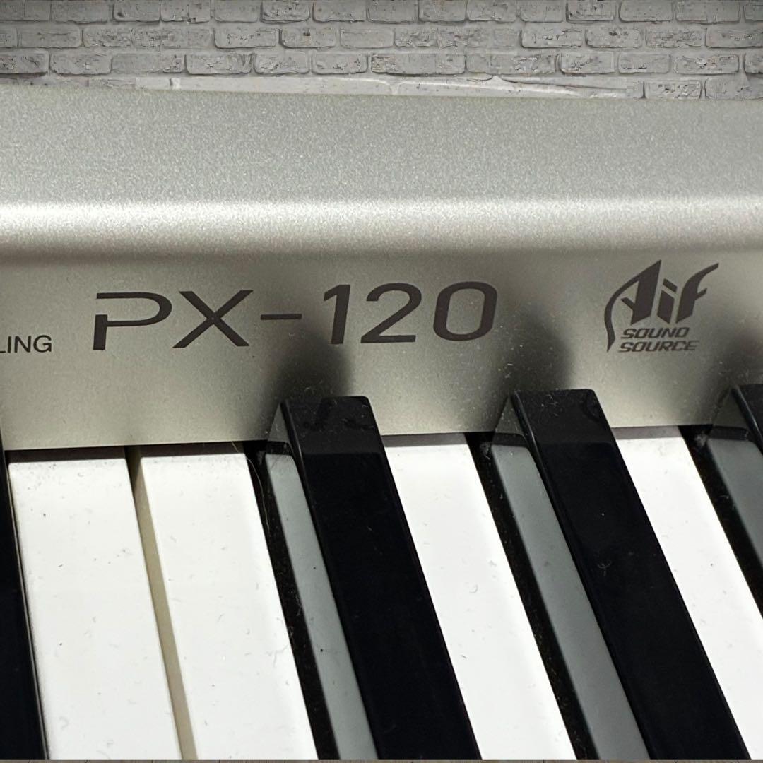 動作良品✨ CASIO Privia PX-120 電子ピアノ 88鍵 シルバー