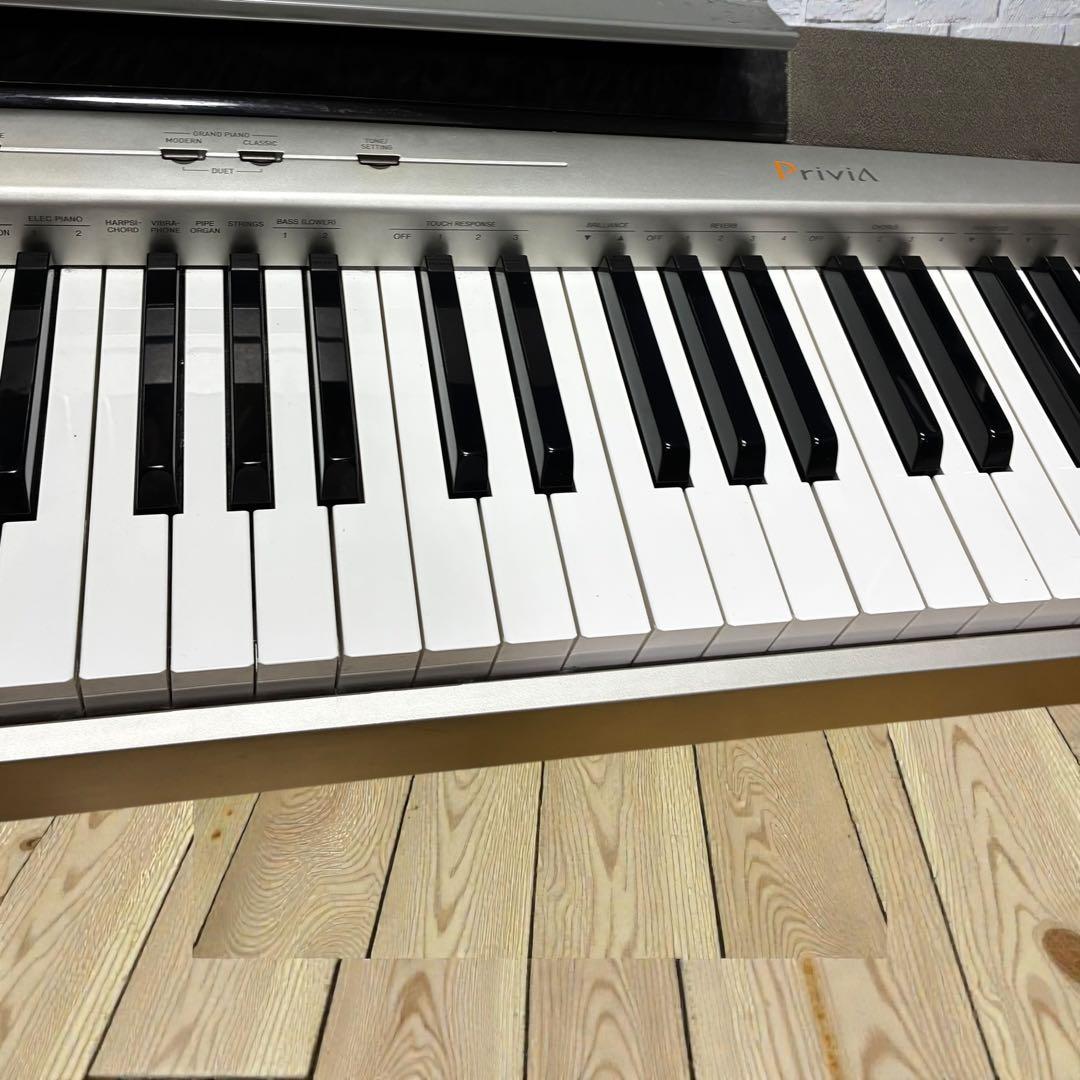 動作良品✨ CASIO Privia PX-120 電子ピアノ 88鍵 シルバー