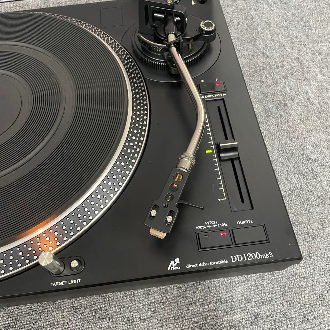 動作品 NEU DD1200MK3 ターンテーブル オーディオ機器