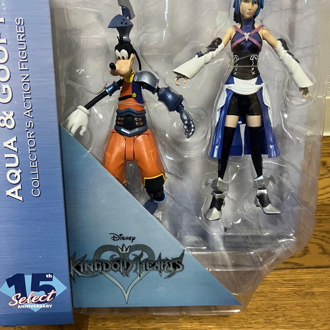キングダム ハーツ バースバイスリープ　アクア＆グーフィー　アクションフィギュア