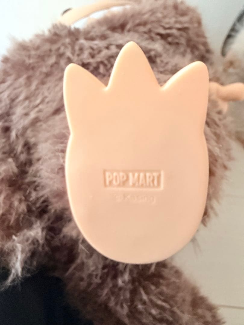 【正規品美品】POPMART ジモモ　エンジェル　茶ジモモ　2体セット　ラブブ