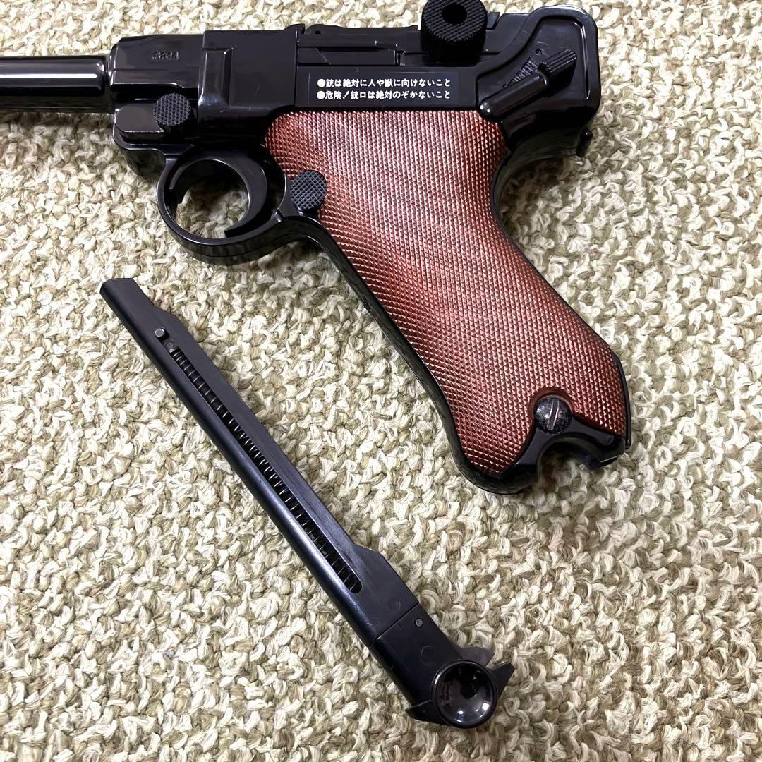 当時物 美品 東京マルイ ルガーP08 LUGER P.08 完成品 エアーガン