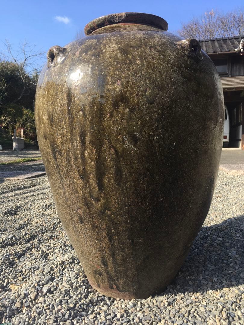 高さ64cm 四つ耳　四耳大壺