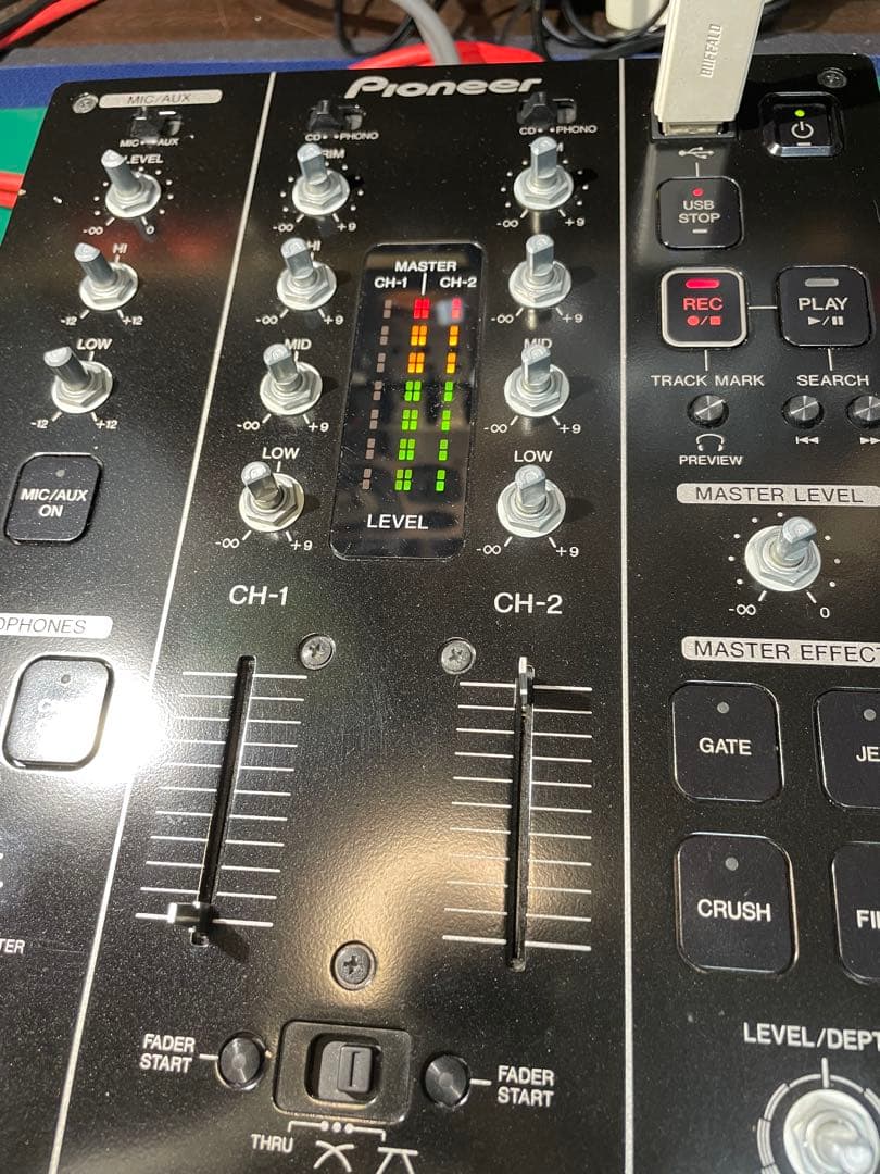 pioneer dj パイオニア　DJM-350 メンテナンス　　電源コード