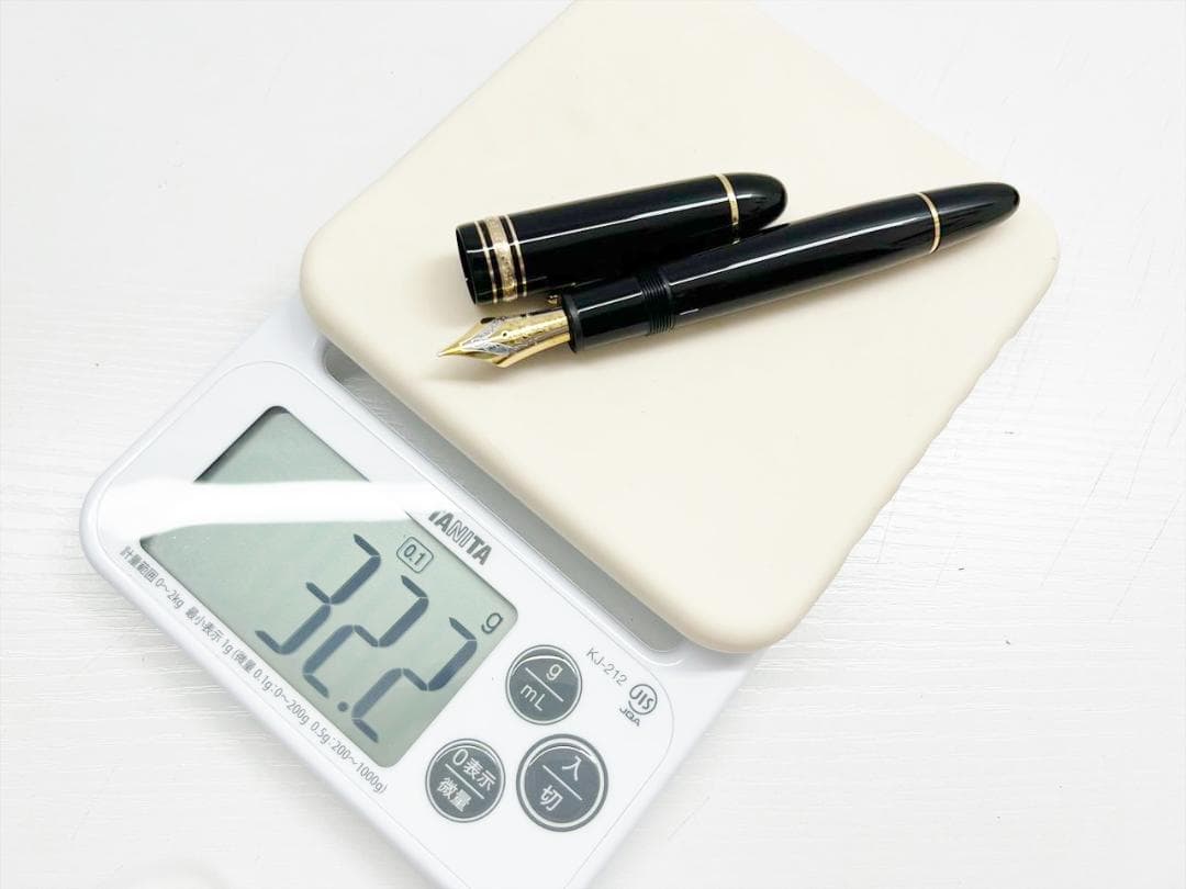 美品　モンブラン　マイスターシュテック　149　万年筆　黒　ゴールド　18K