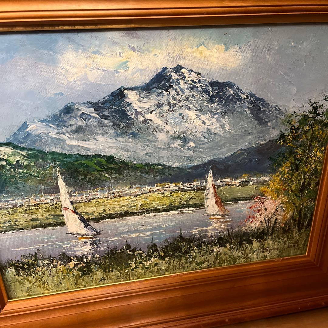 油絵画