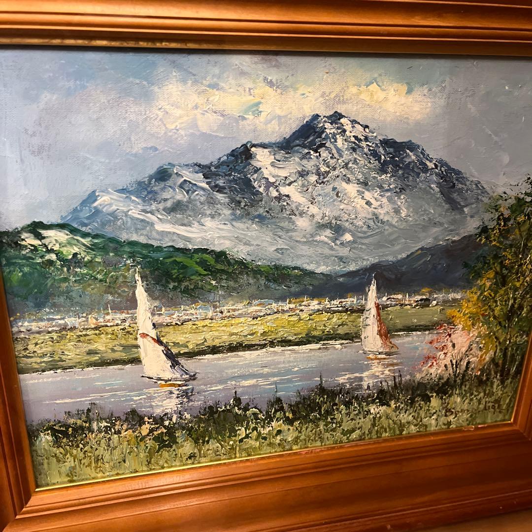 油絵画