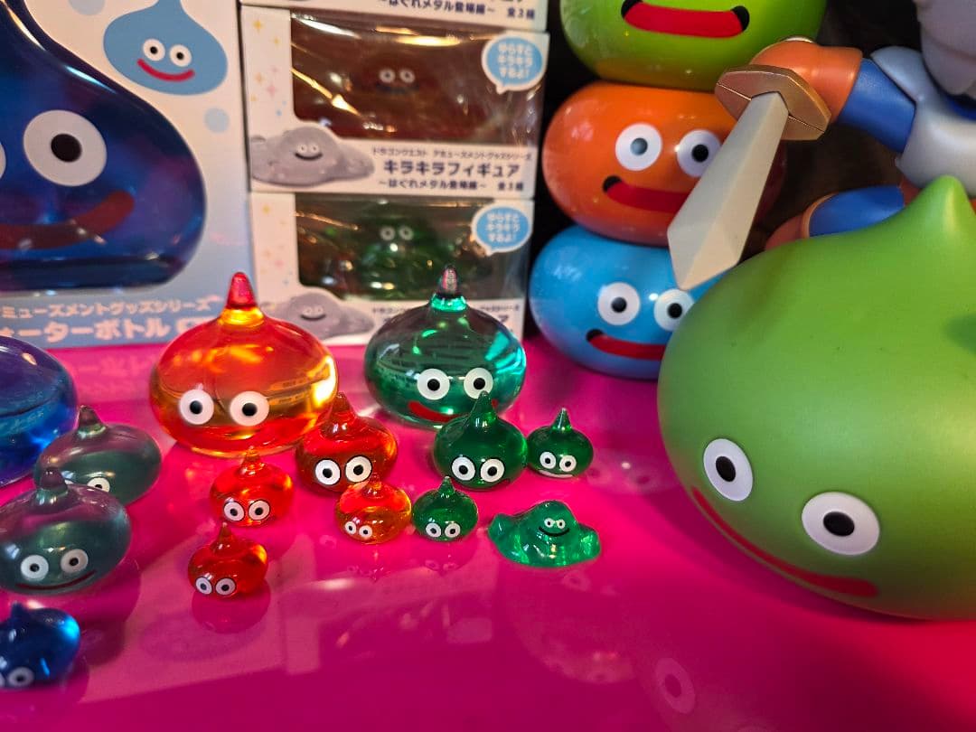 ドラゴンクエスト スライム クリアフィギュア　スライムグッズ　セット　まとめて