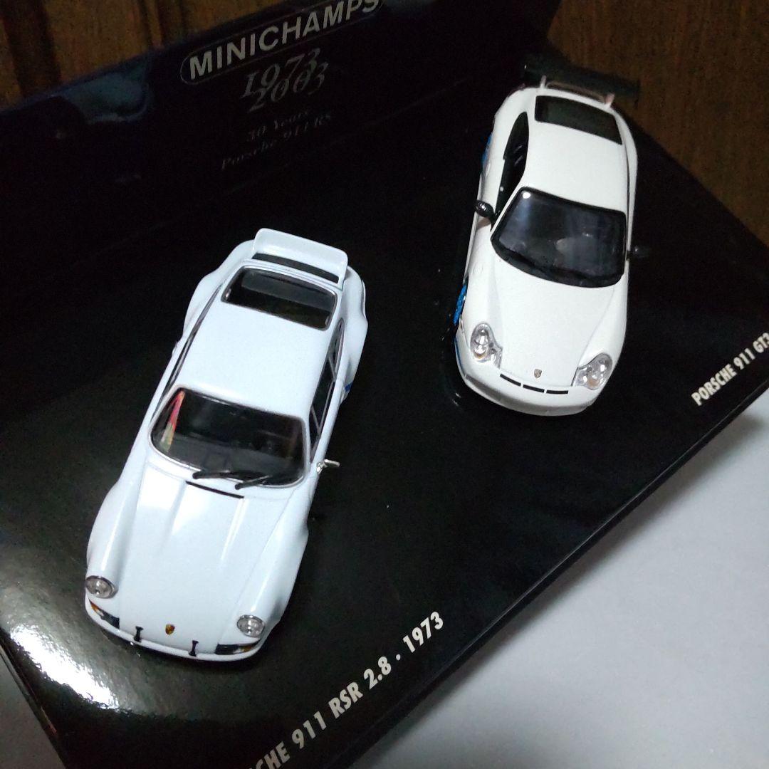 ポルシェ911 RSR ポルシェ911 GT3 RS ２台セット ミニチャンプス
