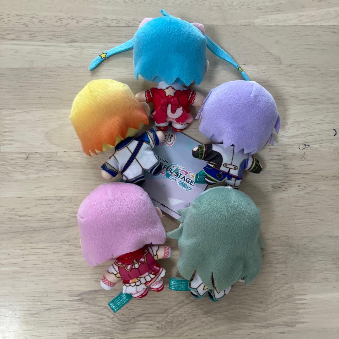 プロセカ ふわぷちマスコット ワンダショ Brand New World 5種