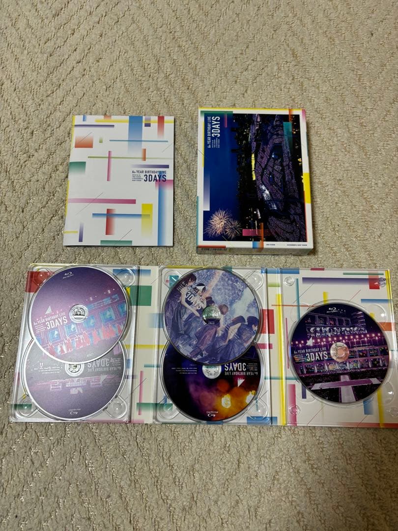 6th year birthday live Blu-ray 完全生産限定豪華盤