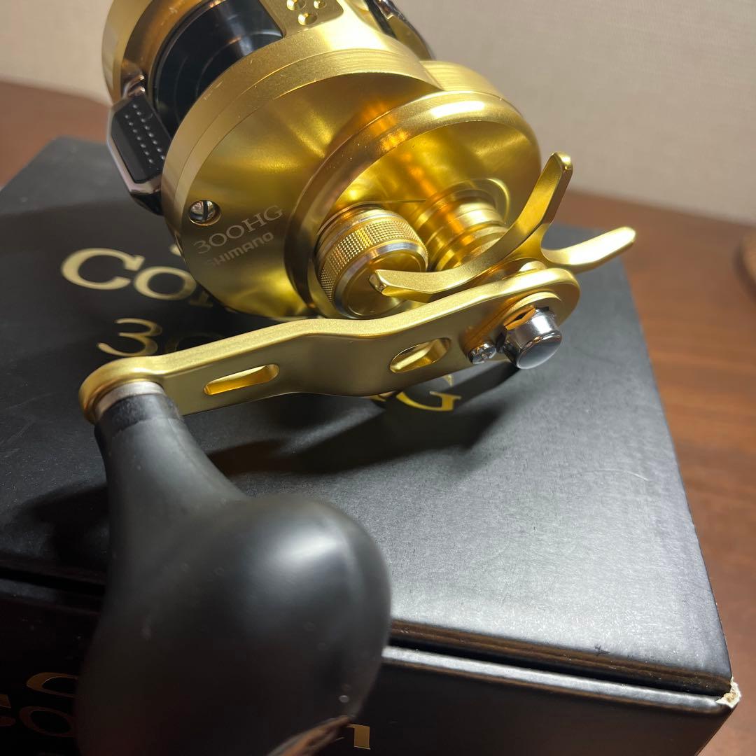 シマノ　15オシアコンクエスト300HG ベイトリール タイラバ　ジギング　鯛