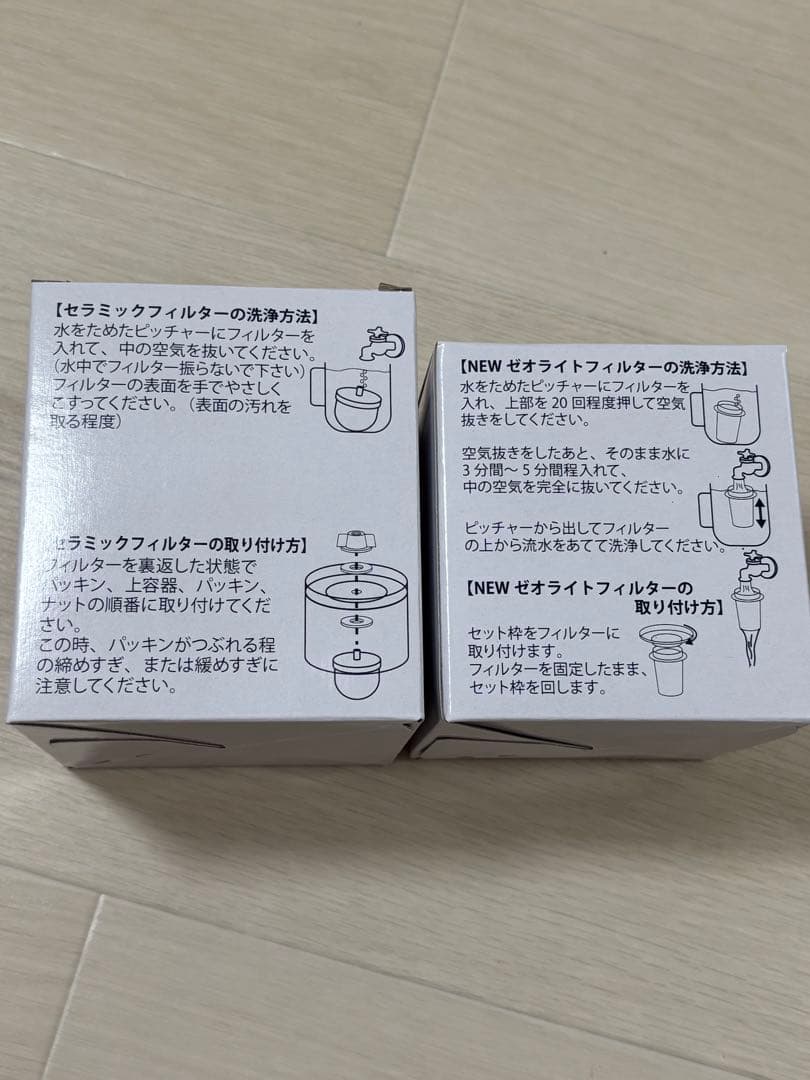 ポタポタクラブセラミックフィルター&ゼオライトフィルター