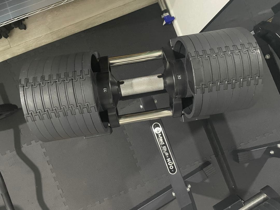 可変式ダンベル32kg＋NUO FLEXBELL 専用スタンド＋ローマンチェア