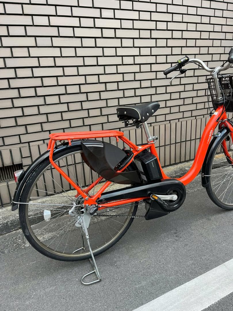 美品12.8Ah YAMAHA電動アシスト付き自転車26AYC83