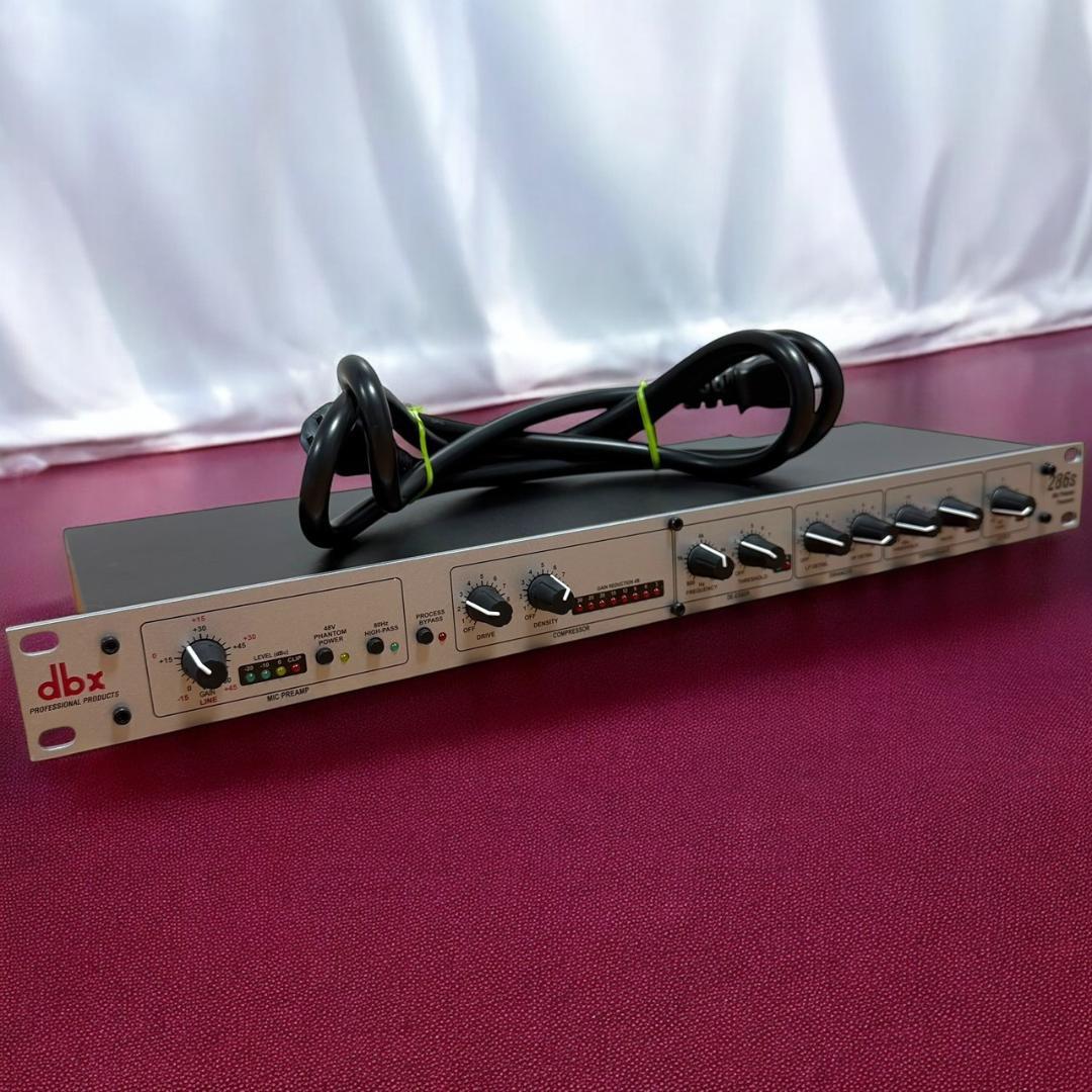 ☆送料無料 美品 dbx 286S マイクプリアンプ チャンネルストリップ