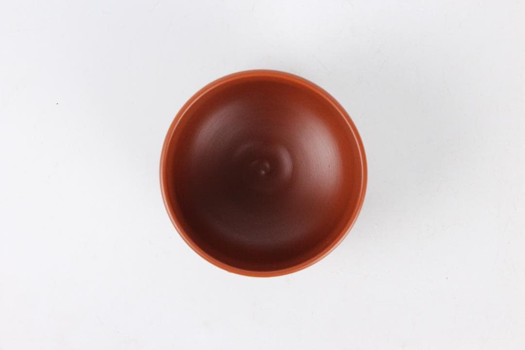 森下宗則 森水造 彫茶碗 本物保証 常滑焼 共箱 共布 茶道具 ED11-5