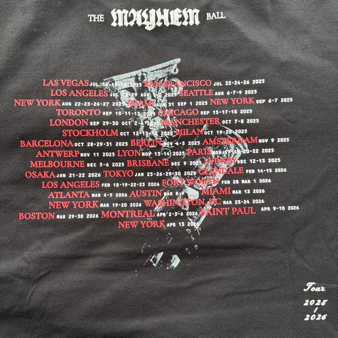LADY GAGA MAYHEM DANCE OR DIE Tシャツ　XXL