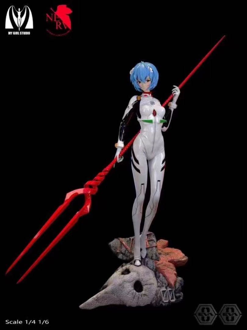新世紀エヴァンゲリオン 綾波レイ 1/6 ガレージキット ガレキ スタチュー①①