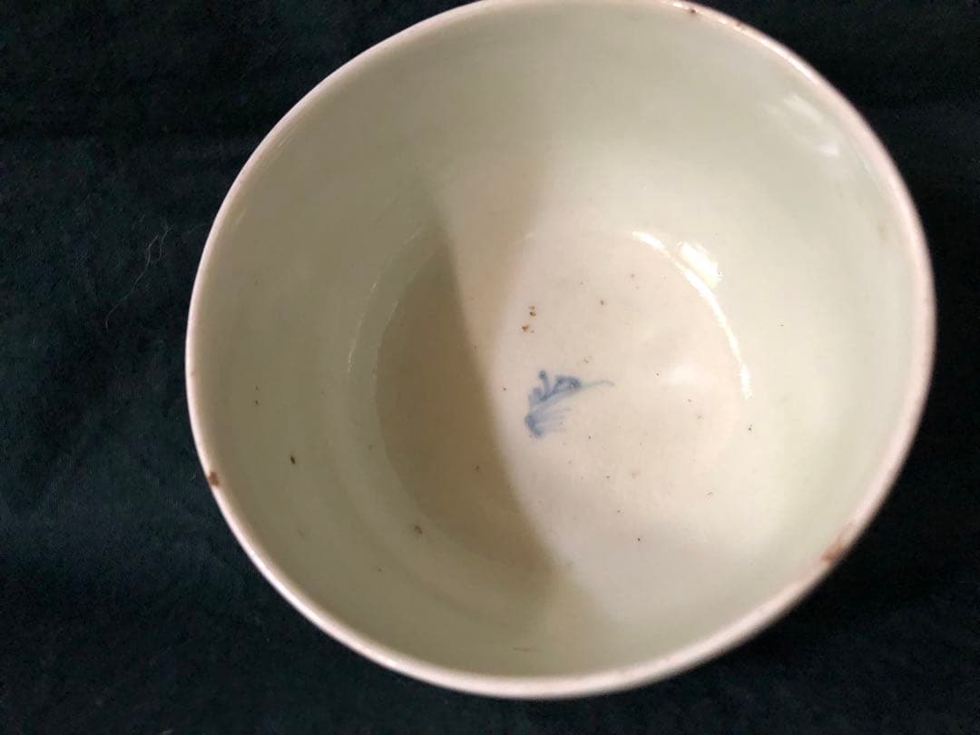 湯呑茶碗　茶道具　華道具　時代物　アンティーク