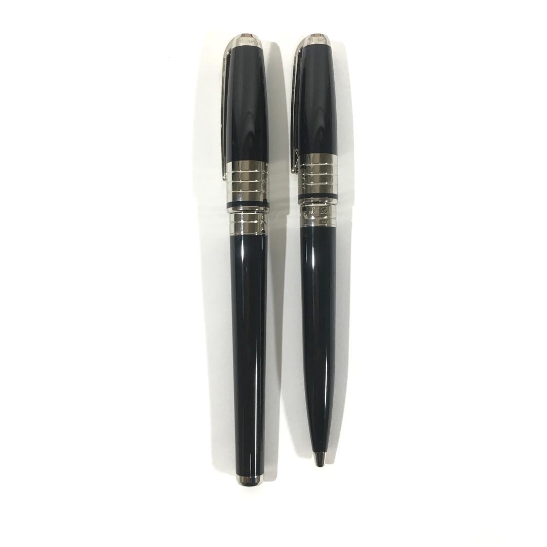 ○デュポン 18金 万年筆 ＋ ボールペン 最高級 超激レア 未使用極美品！