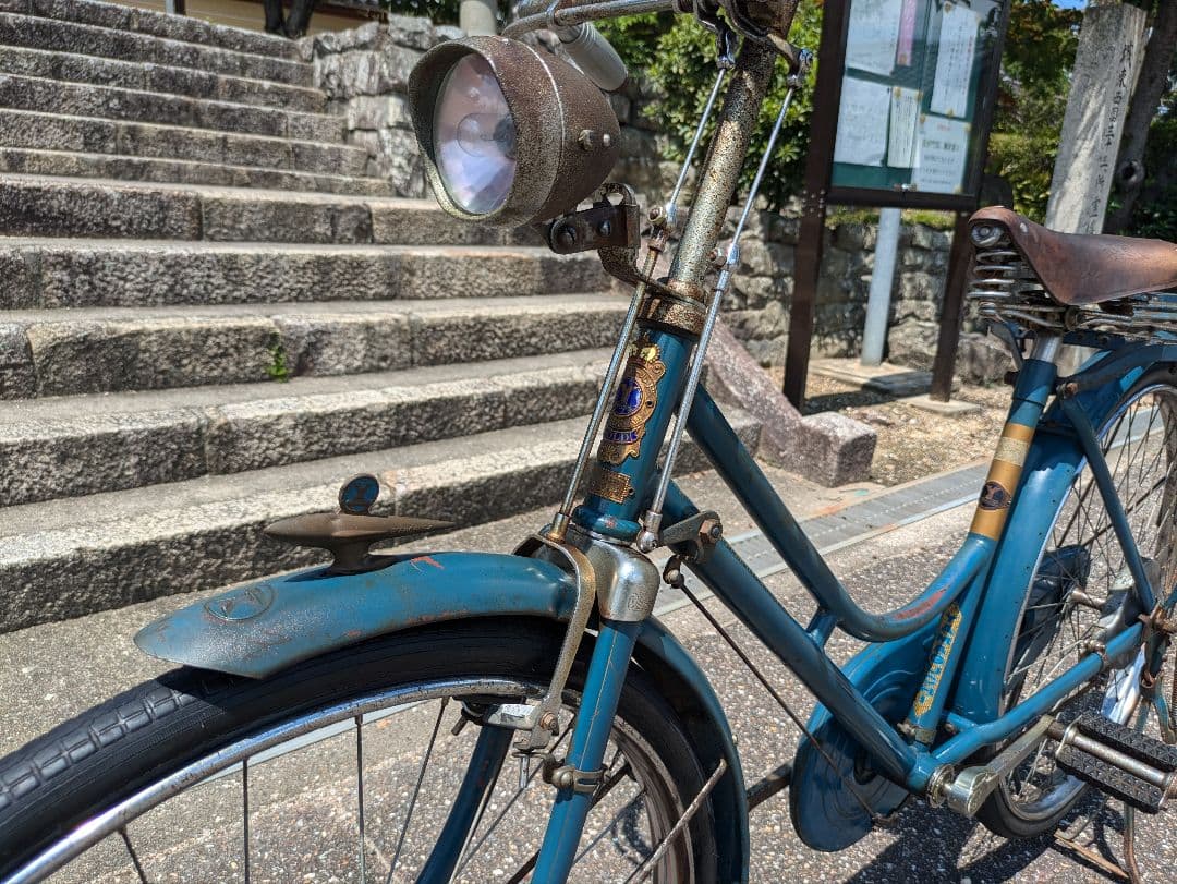 美品 山口　ゴールド号 婦人車 実用車 昭和 レトロ 自転車