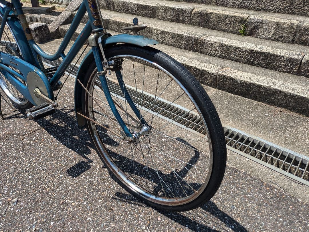美品 山口　ゴールド号 婦人車 実用車 昭和 レトロ 自転車
