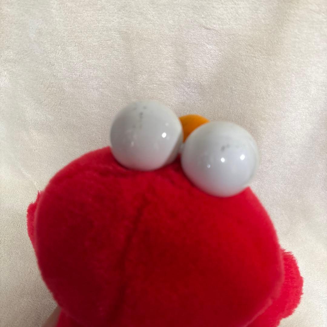 【希少】レトロ　おしゃべり　エルモ ぬいぐるみ ヴィンテージ　セサミストリート