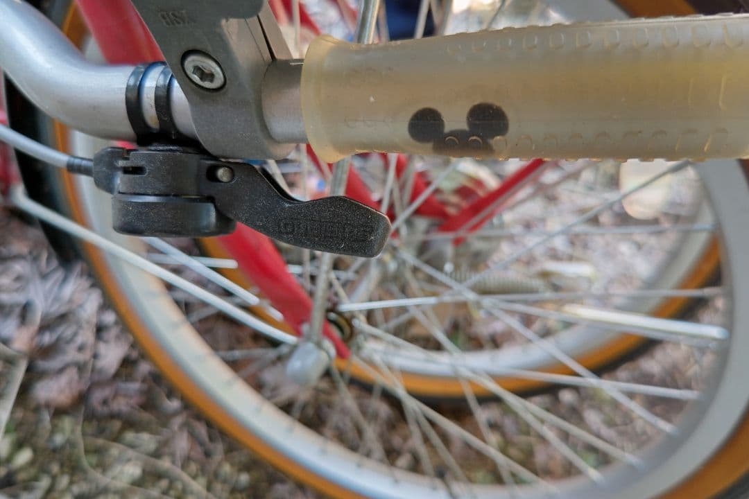 ミッキーマウス折畳み自転車