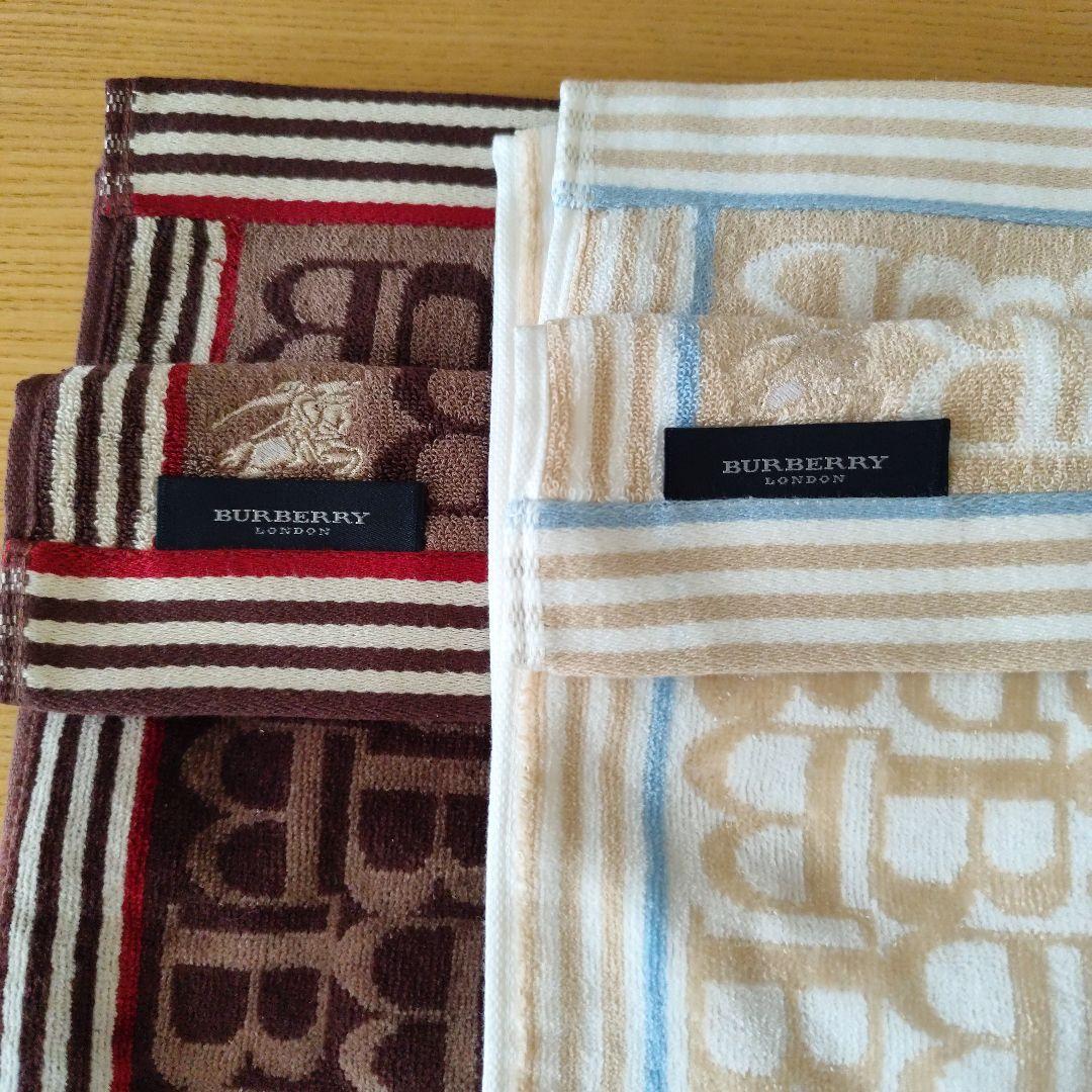 BURBERRY　バスタオル　2枚組