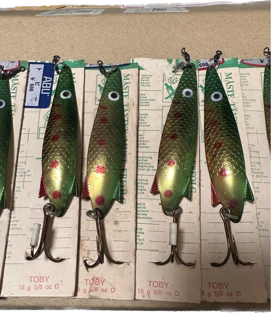 ヴィンテージ ABU トビー 18g スプーン台紙付き 10個セット⑥