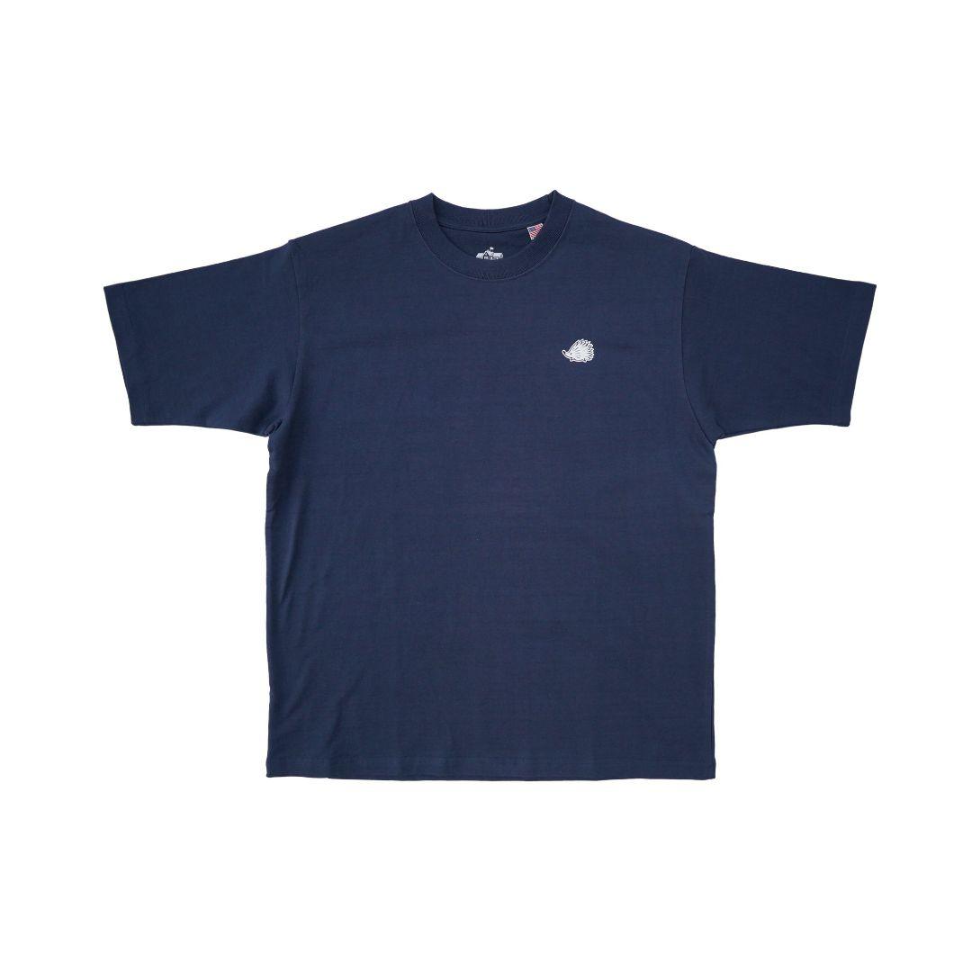 WE SUPPORT AMATEURS 半袖Tシャツ ネイビー