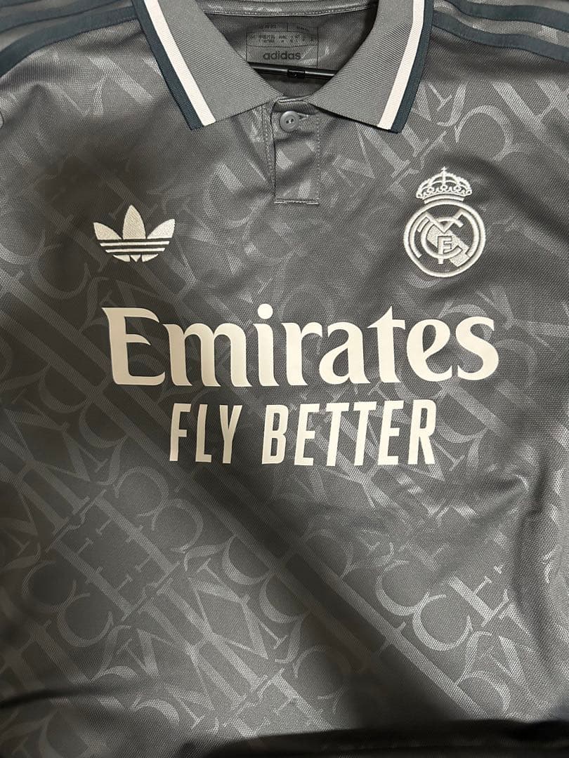 Real Madrid 24-25 L グレー レアル•マドリード