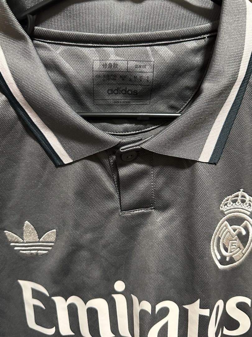 Real Madrid 24-25 L グレー レアル•マドリード