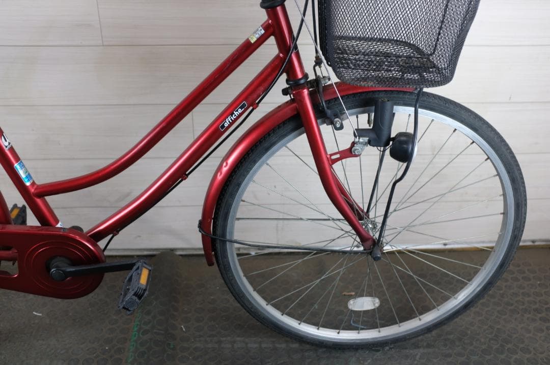 前*斗様 軽快車　26インチ　シングル　ライト