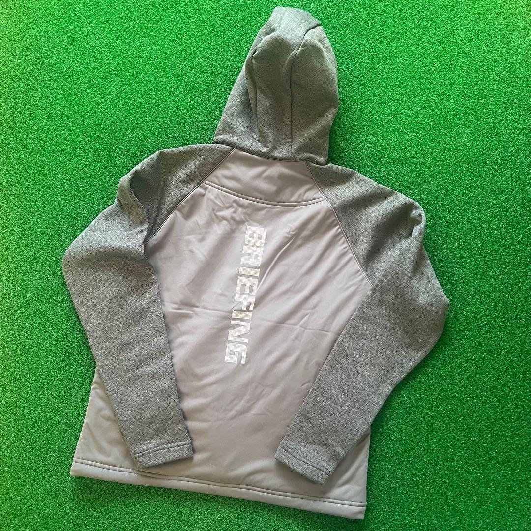 ブリーフィングBRIEFING WINDBLOCK PARKA グレー S