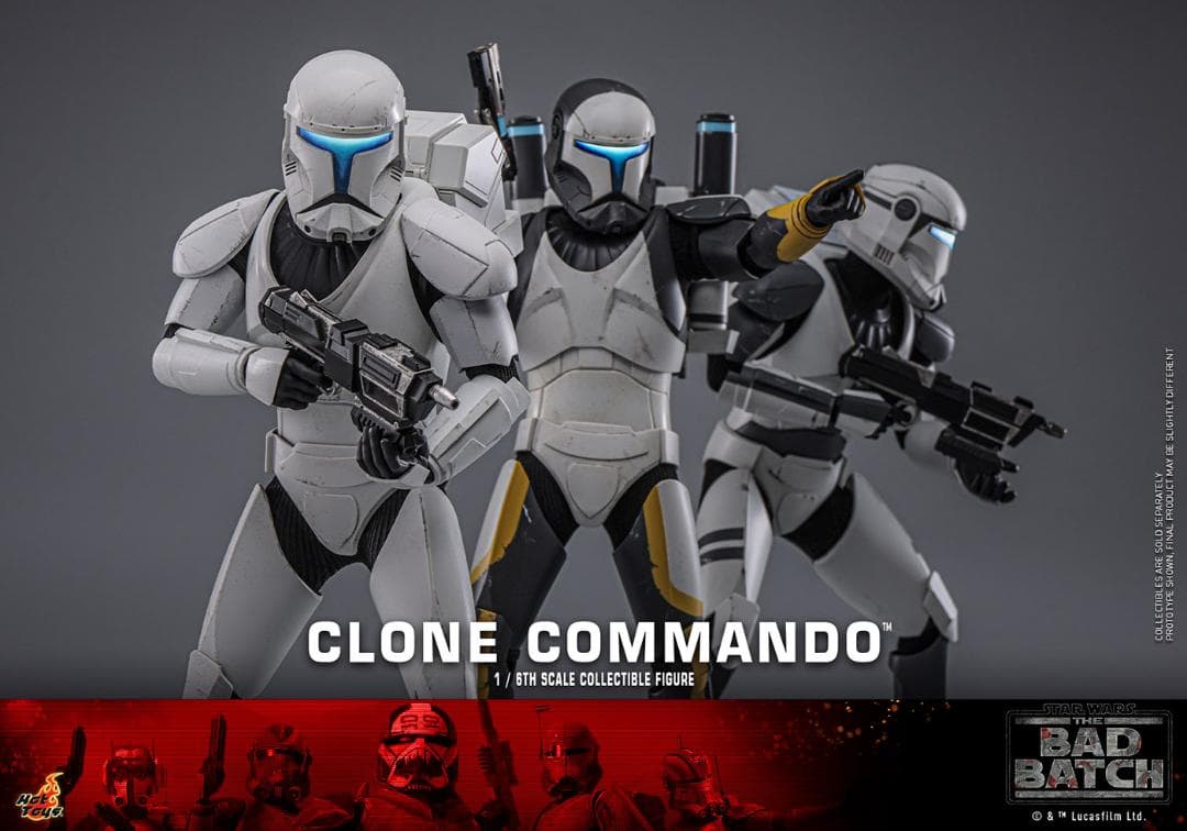 ホットトイズ 1/6 スター・ウォーズ クローン・コマンドー TMS131