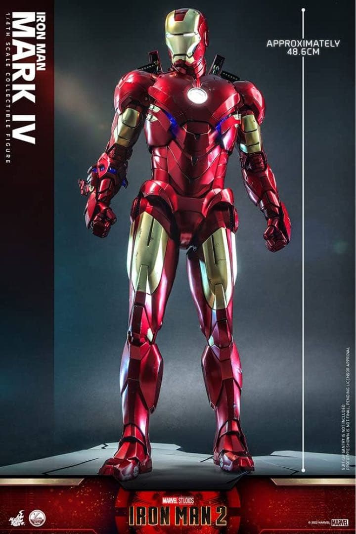 【最終値下げ】 ホットトイズ クオーター・スケール アイアンマン・マーク4