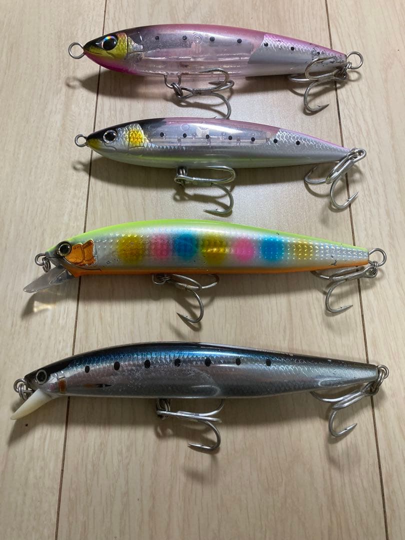 m*様 【値下げ】⭐︎青物⭐︎ロック⭐︎ダイペン⭐︎ミノー⭐︎シマノ⭐︎８個セッ