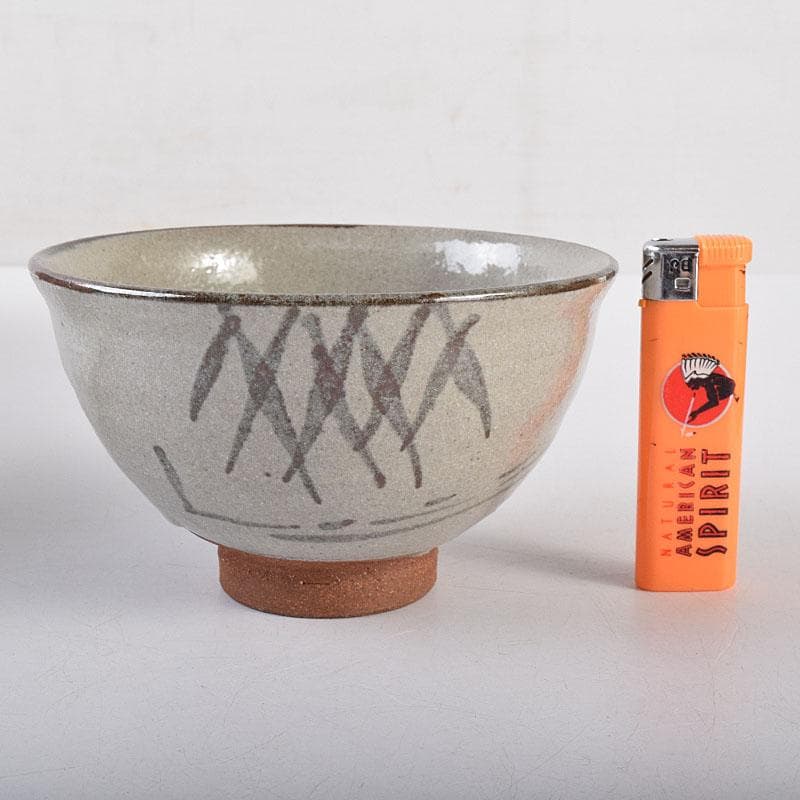 茶道具　福森研晃造　唐津焼　絵唐津　数茶碗　二十客　共箱　V　R8570H