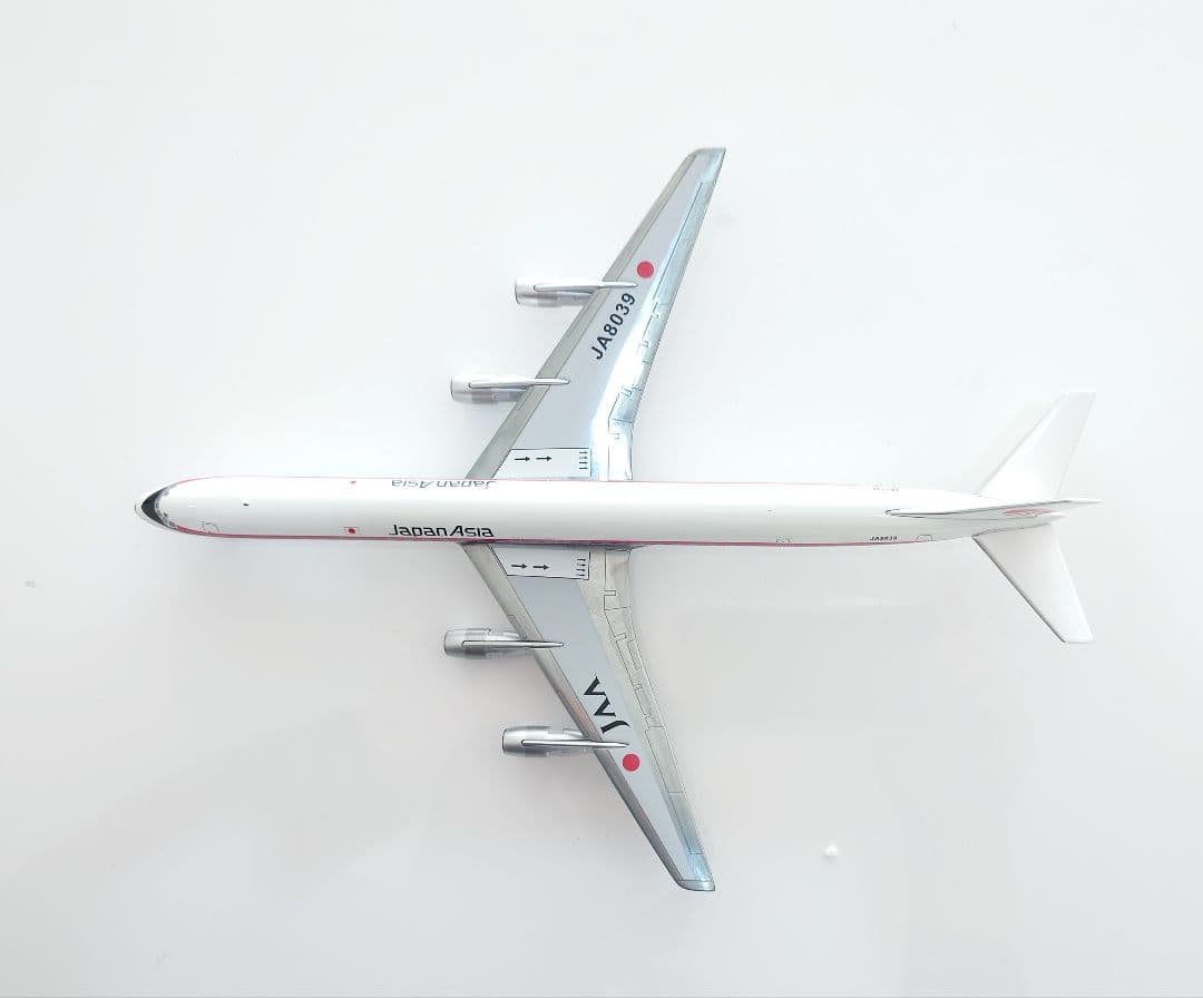 【稀少】日本アジア航空 DC-8-61 JA8039 1/200
