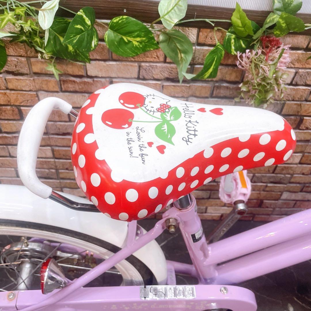 【26】子供用自転車 子供車 Liliale パープル 18インチ シングル