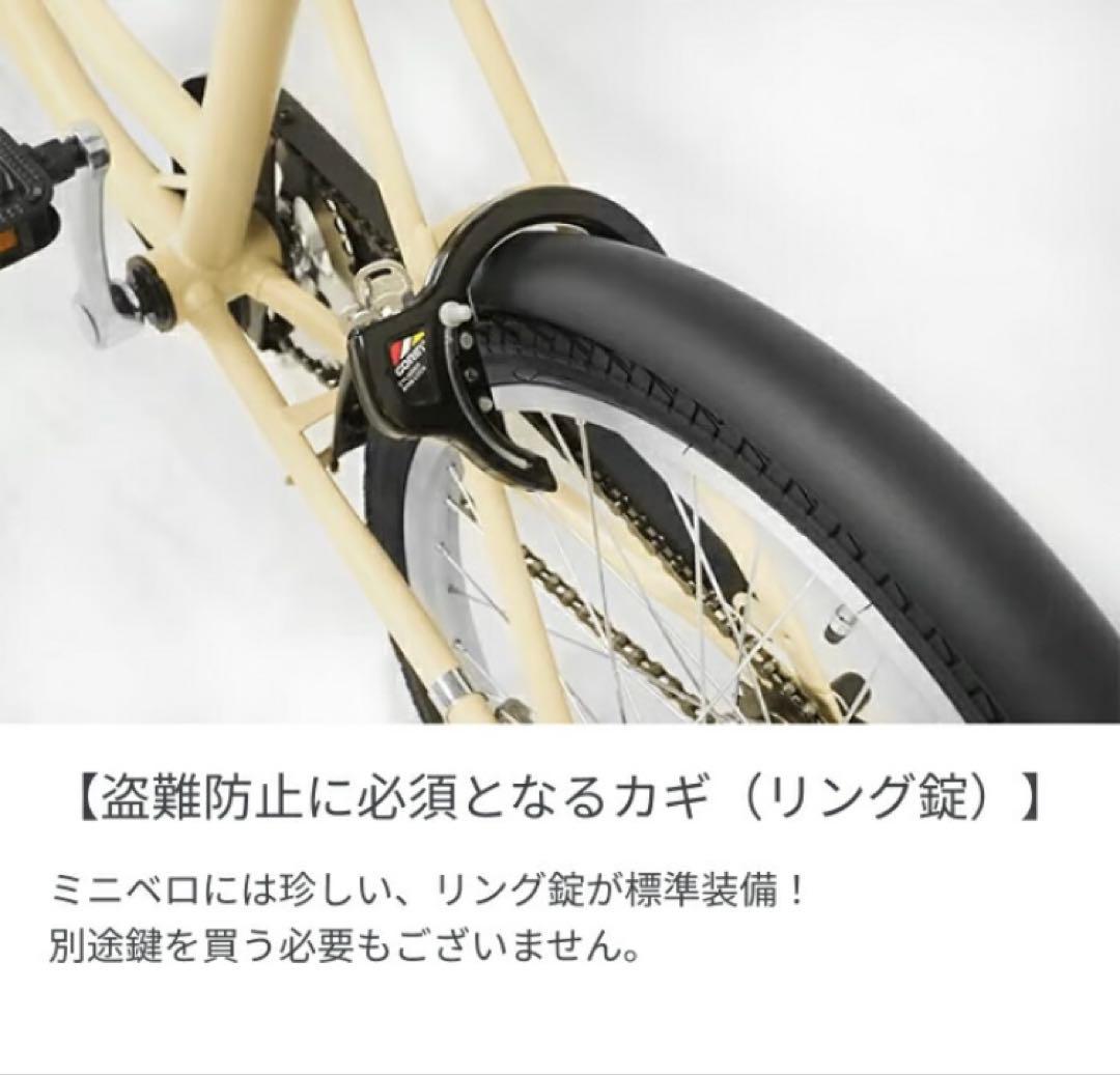 自転車 ミニベロ 20インチ CURIOUS mini キュリオスミニ　cyma
