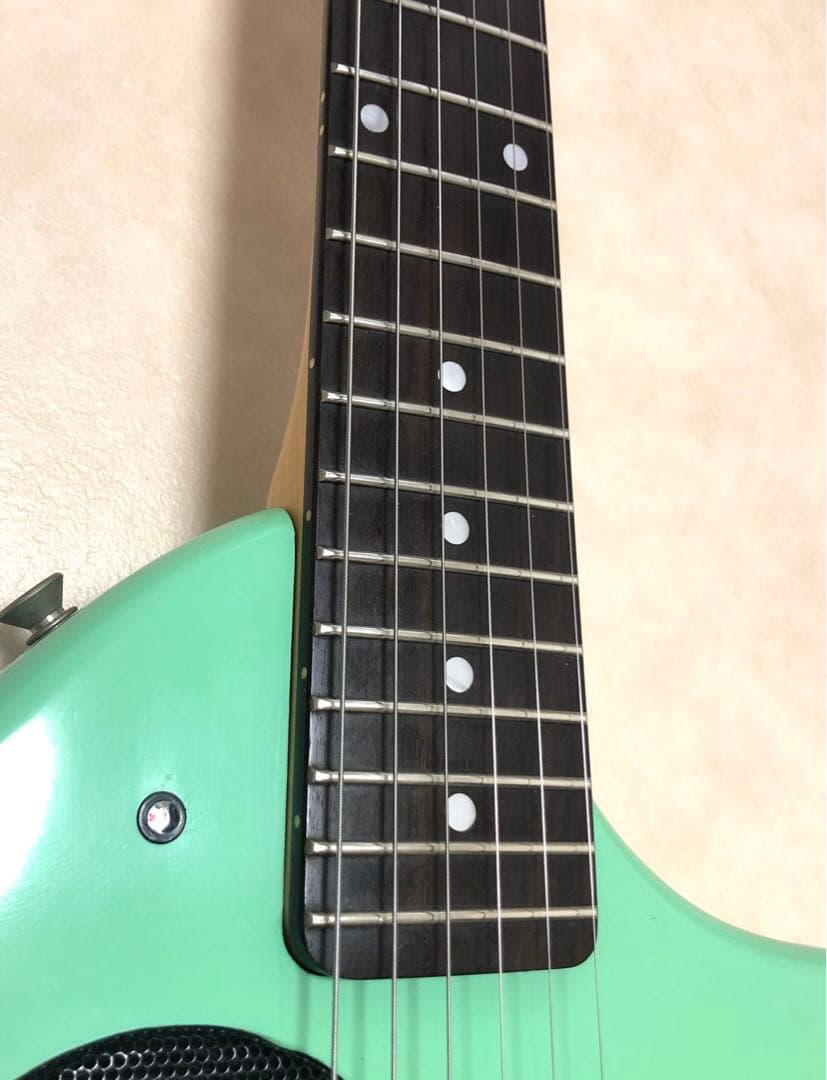 【美品】ZO-3 ミントグリーン アンプ内蔵ミニギター ディマジオPU搭載！！
