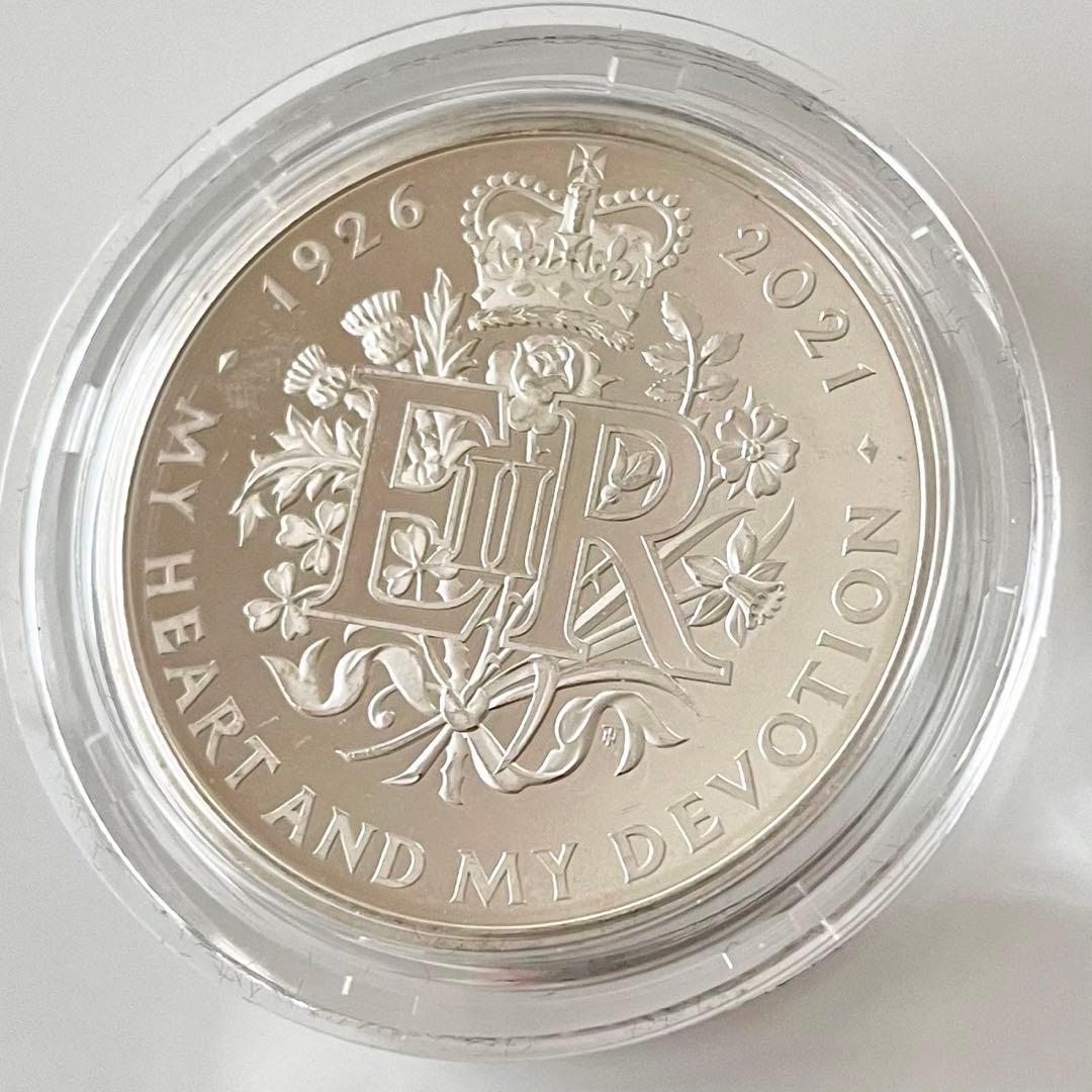 【Trial Pyx】エリザベス女王95年記念　ピエフォート銀貨