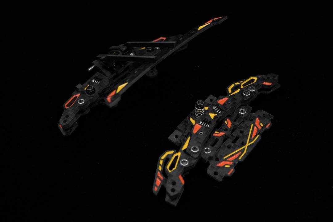 ミニ四駆　ATバンパー　アンカーシステム　新作　CNC精密加工　type-B
