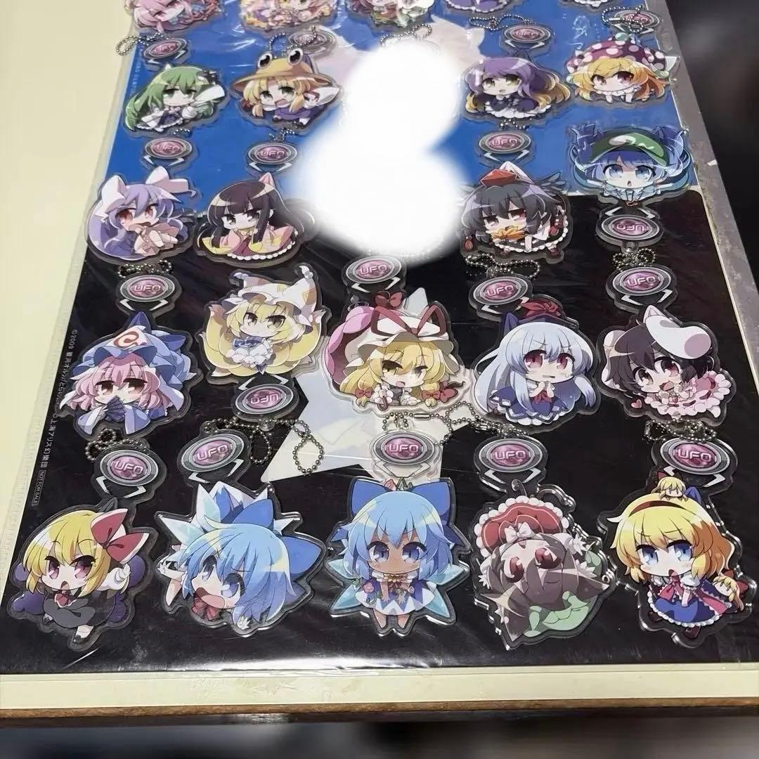 東方project UFOつままれ　アクリルキーチェン　30個まとめ売り
