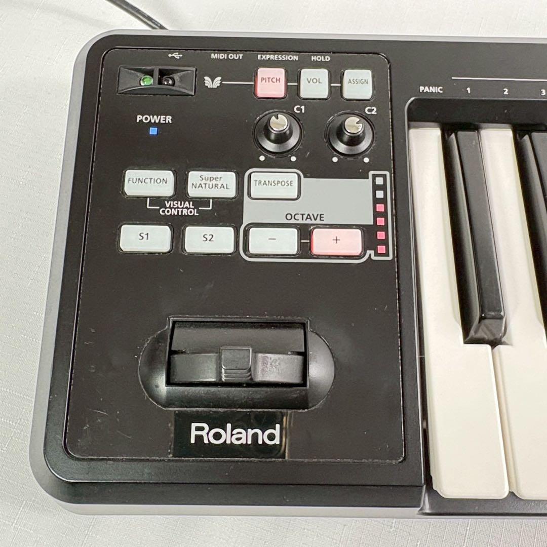 ローランド MIDIキーボードコントローラー A-49 ブラック 49鍵 BK