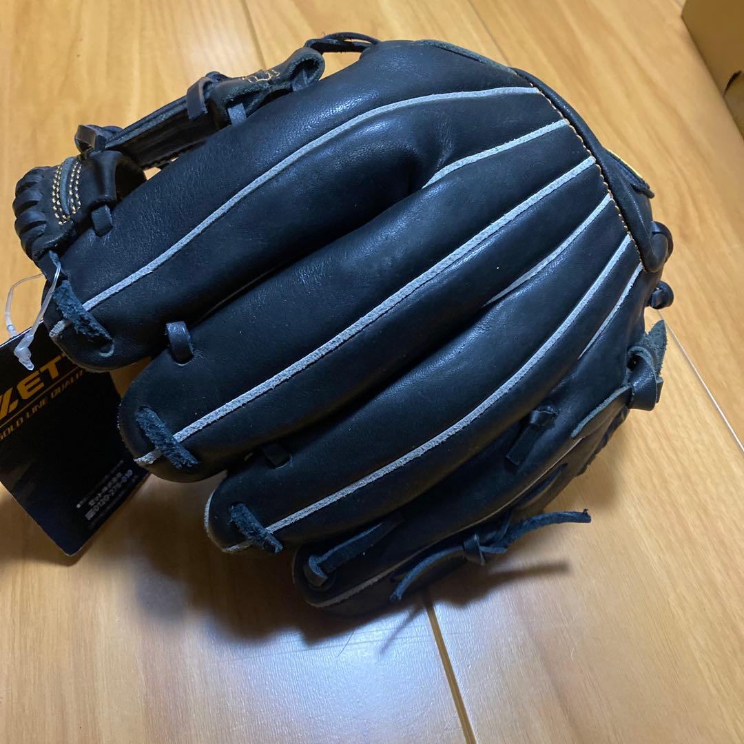 ZETT GRAFECT 少年軟式グローブ Ｓ　黒