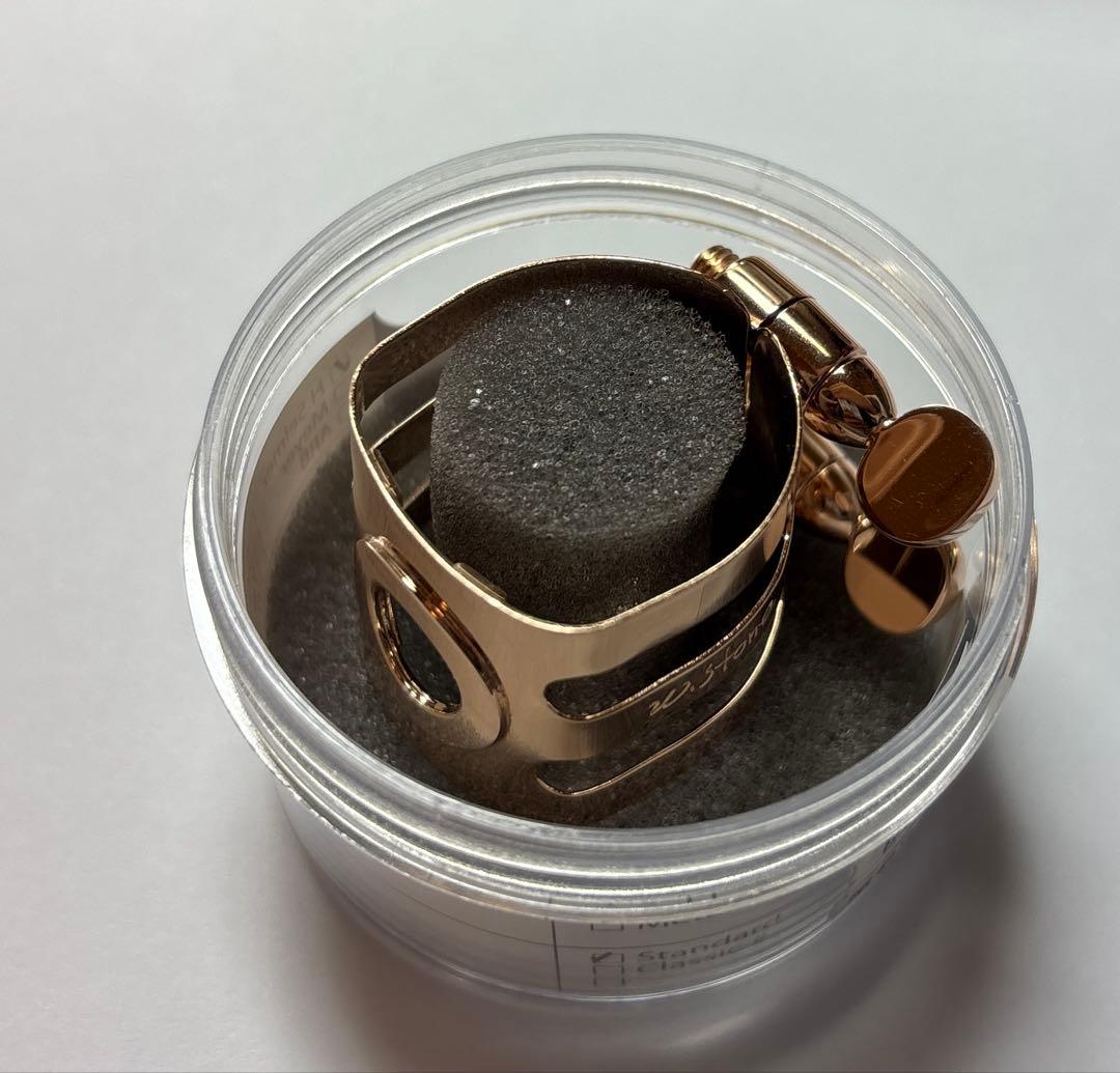 アルトサックス リガチャー　Wood Stone PGP Selmer ラバー用